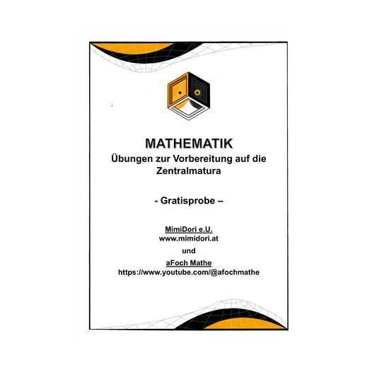 Mathematik - Zentralmatura Übungen - Gratisprobe