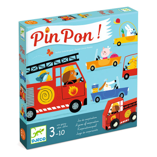 Djeco Brettspiel - Pin Pon!